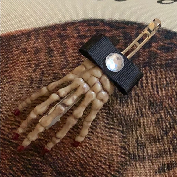 Creepy Hair Clip Halloween Accessory Day of dead - Picture 9 of 16